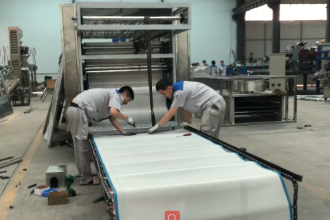 Novo secador para secagem de massa