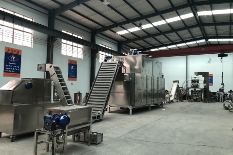 embalando a linha de máquina de fabricação de massa de 100 kg / h para o Turcomenistão