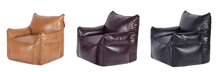 Faux Leather Bean Bag