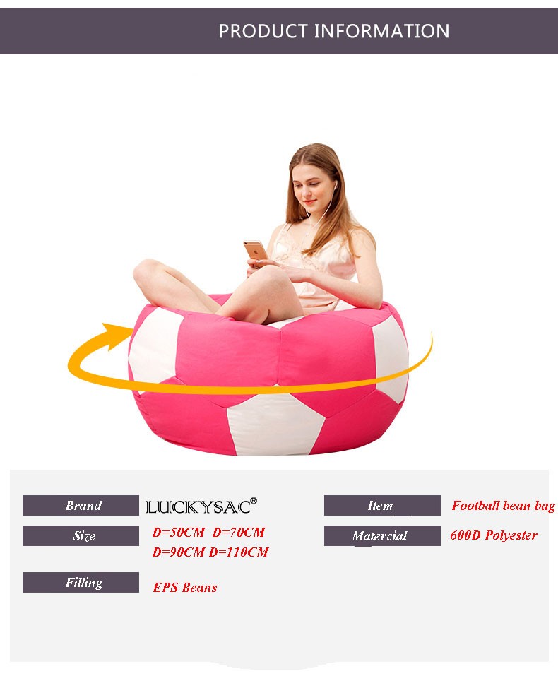 Supply Football Bean Bag Chair Wholesale Factory Hangzhou