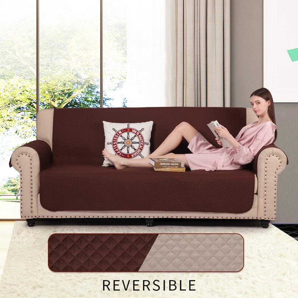 Reversible Anti Slip Love Seat Durable Protector