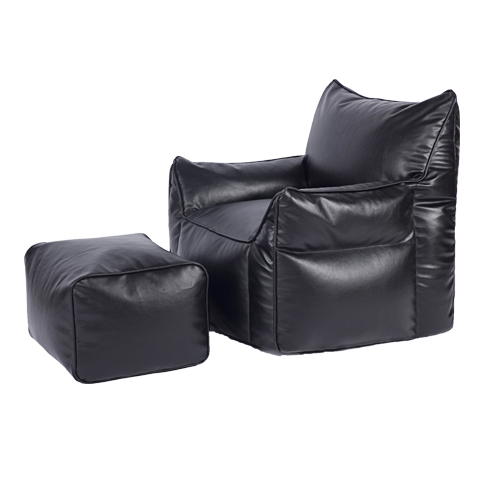 PU Leather Bean Bag Chair