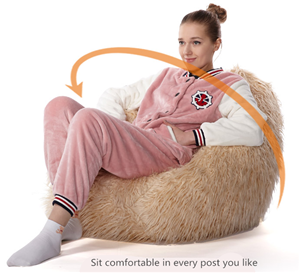 Fur Bean Bag Chair