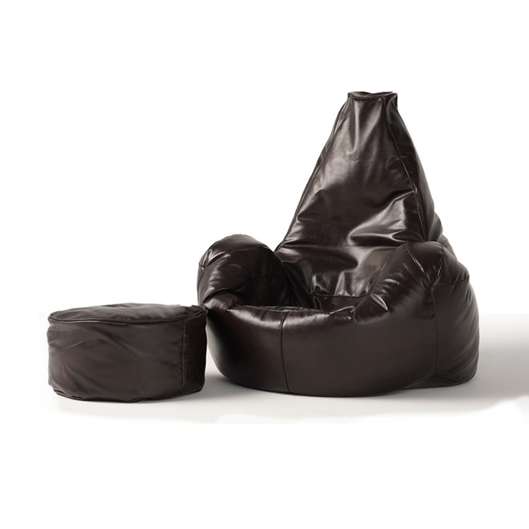 butterfly leather bean bag