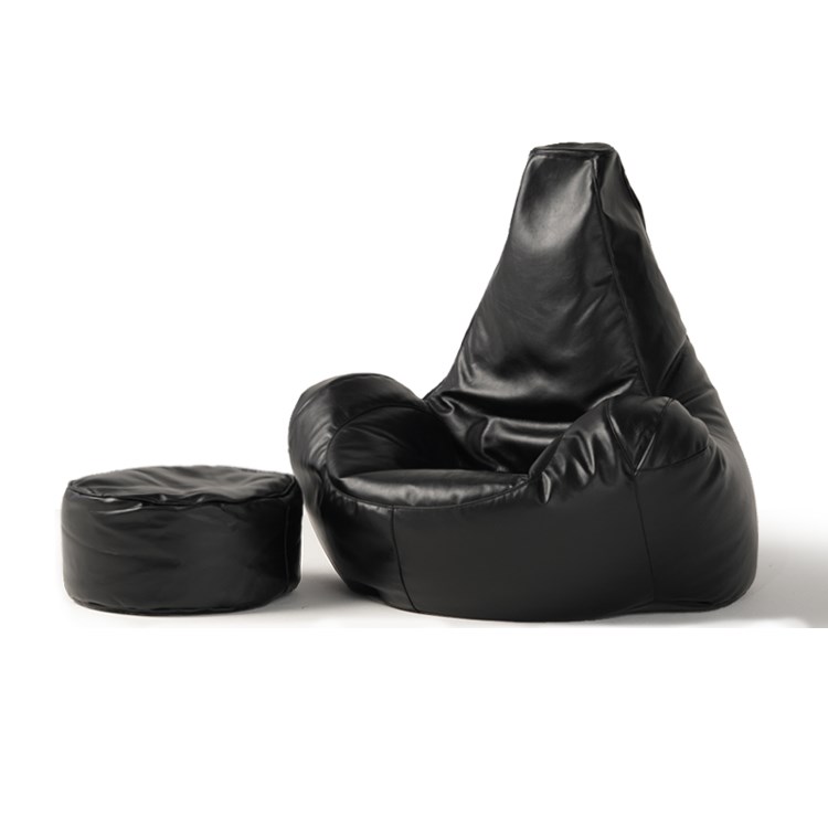 butterfly leather bean bag