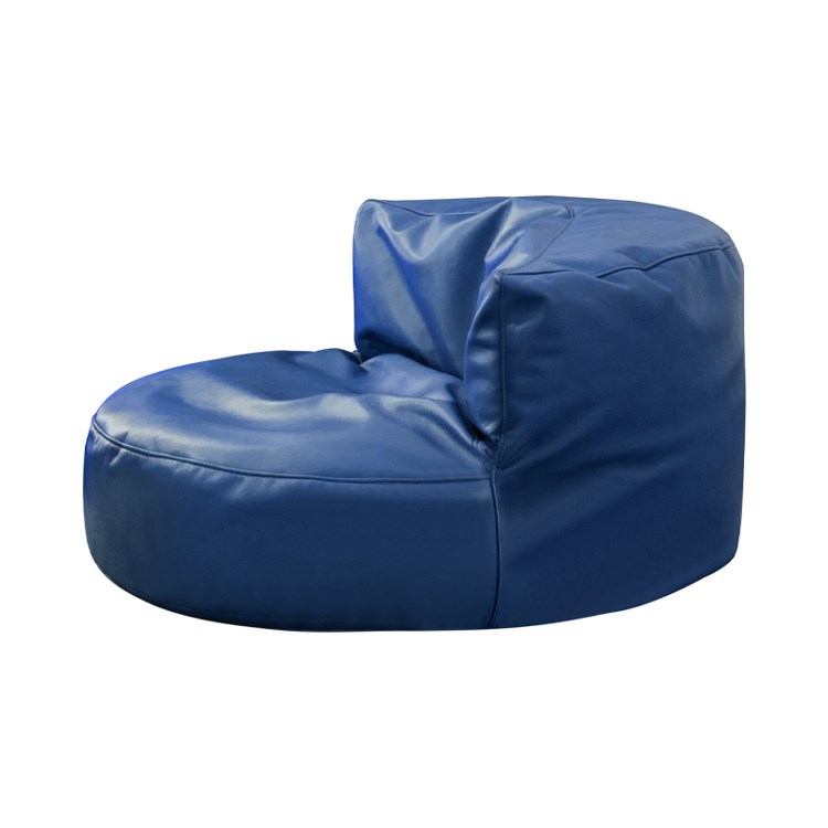 Round Leather Bean Bag