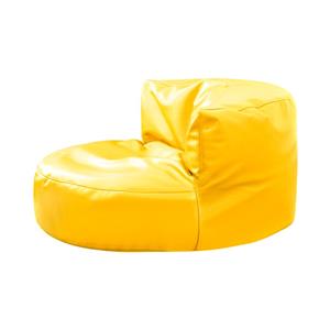 Round Leather Bean Bag