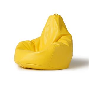 Cone Leather Bean Bag Sofa