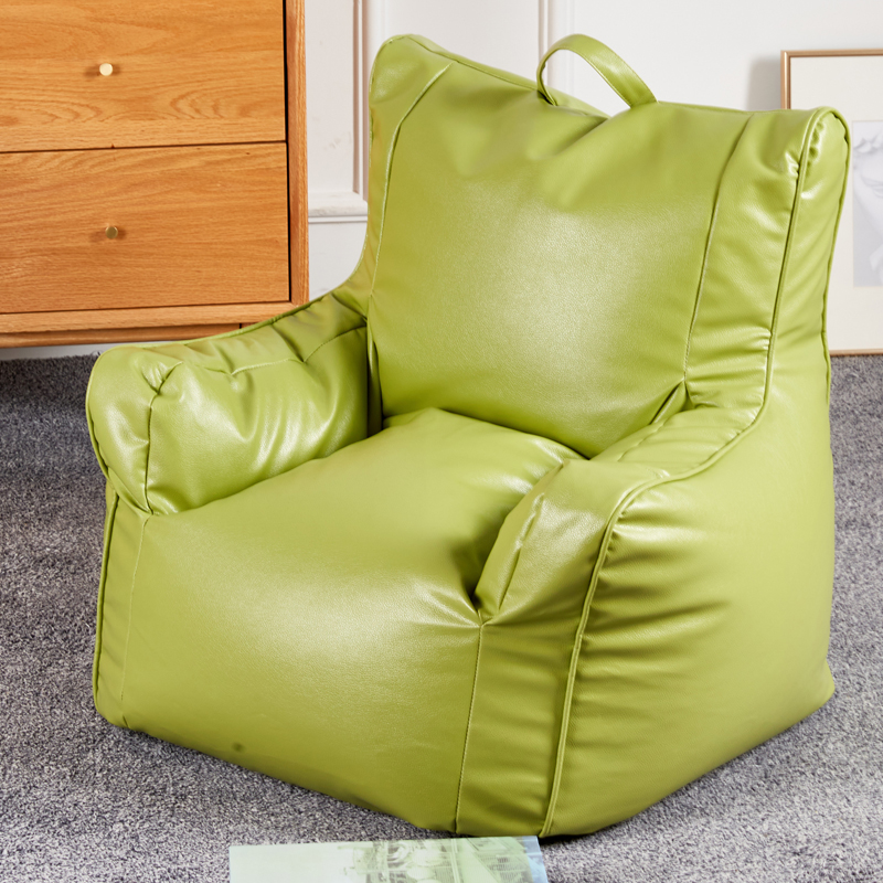 Square Children PU Leather Bean Bag