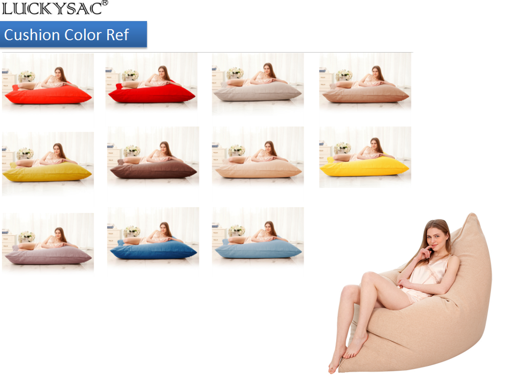 Tear Bean Bag Cover