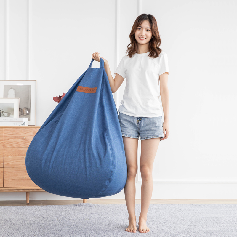 Comfortable Tear Drop Bean Bag Pouf