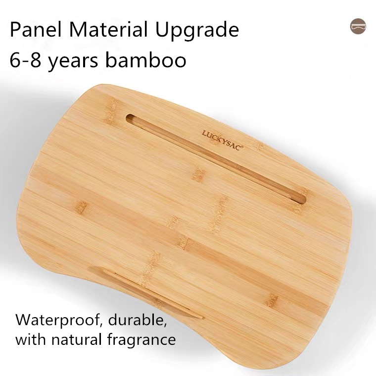 Bamboo Lap Desk with Cushion