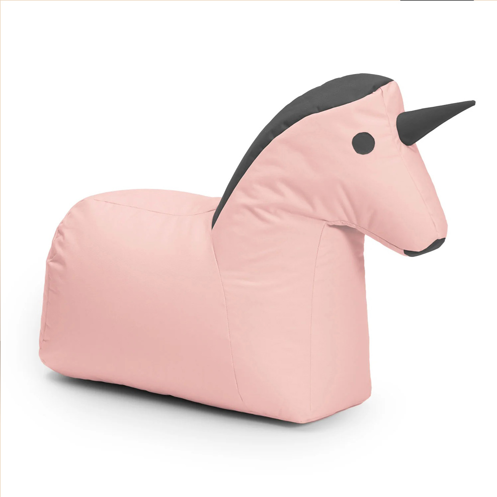 Unicorn Shape Kids Bean Bag Chair Cover