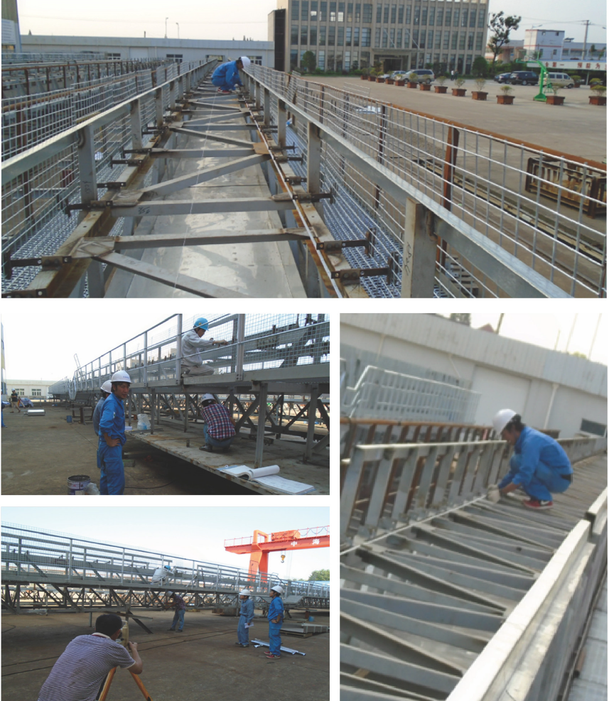 Pre Assembly Work and Customer Inspection Pre Assembly Work and Customer Inspection