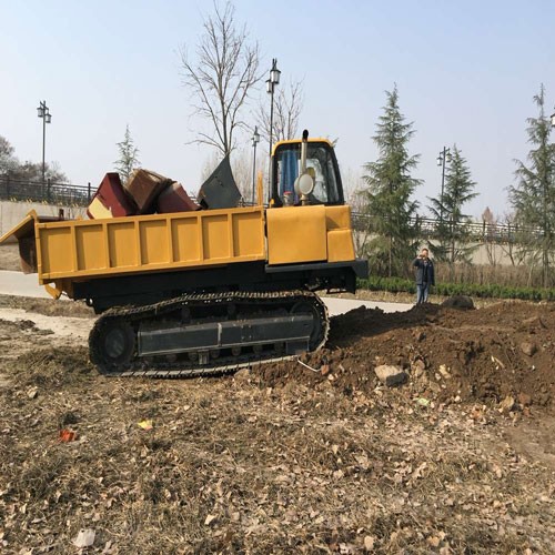 6 Ton Kapasitas Crawler Dumper Truck