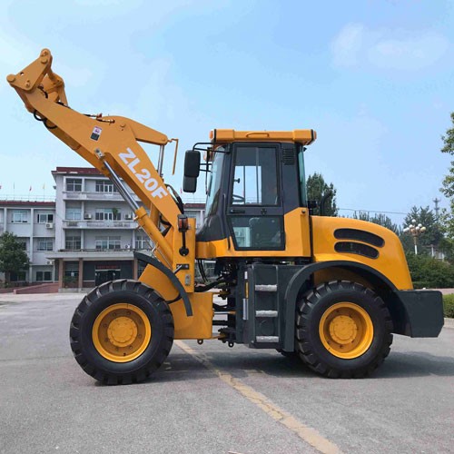 Cargador de ruedas ZL-20 con CE con carretilla elevadora y cucharón 4 en 1