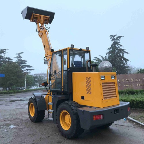 Cargador eléctrico de la rueda del mini cargador telescópico con la capacidad 1500KG