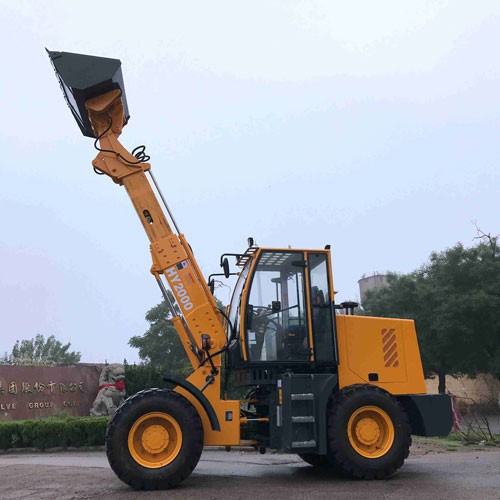 Cargador de pluma telescópica de 2 toneladas con certificación CE en stock