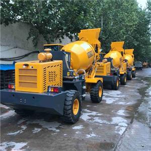 Mobile Concrete Mixer With Self Loading Fuction For Russia Uzbekistan