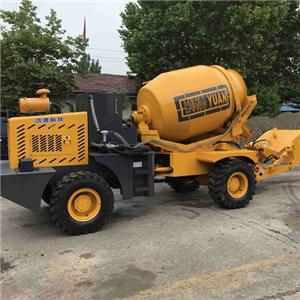 1.2-4.0 Cubic Self Loading Concrete Mixer Truck