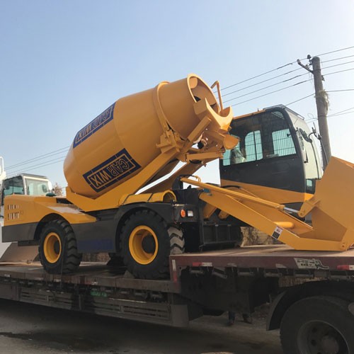 Self-loading Concrete Mixer Dumper Truck Mixer Concrete