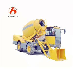 Small Self Loading Mobile Concrete Mixer For Sale