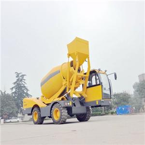 2018 China Best Price Mobile Self-loading Concrete Mixer In HANK