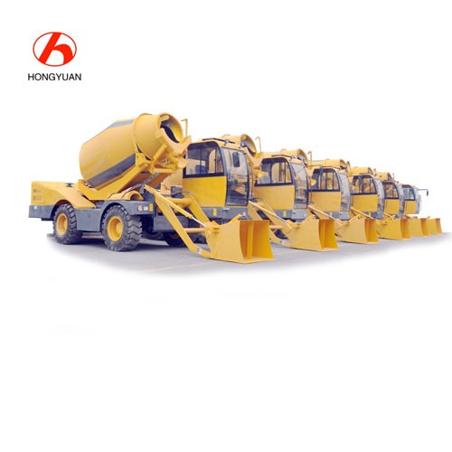 Factory Supply 3.5cbm Slef Loading Concrete Mixer Truck With 270 Degree