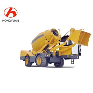 Auto Loading Concrete Mixer Truck With Weighting System