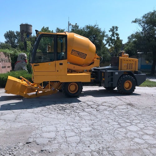 Cheap Self-loading Concrete Mixer Truck Price Direct Factory