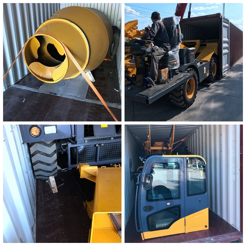 2.6M3sefl-loading concrete mixer price