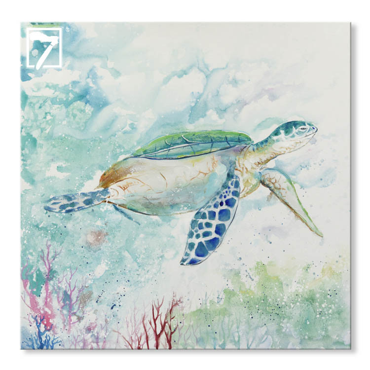 Sea Turtle Art für Kinderzimmer