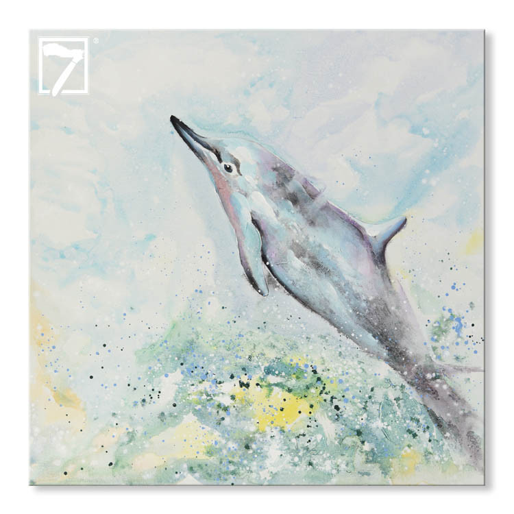 Delphinkunst für Kinderzimmer