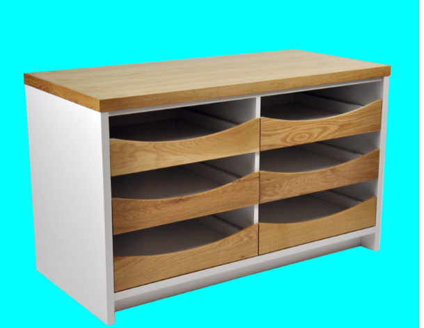 Wood drawers