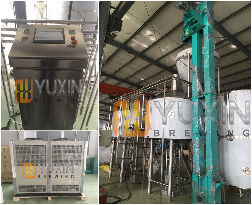 Our Singapore customers come to YUXIN and inspect 2000L brewery project