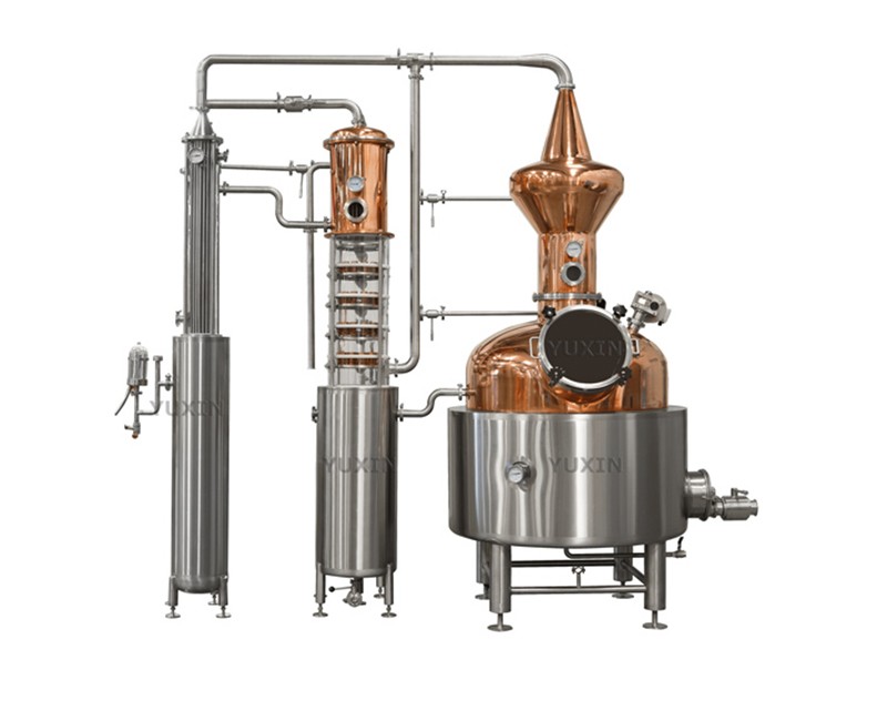 Equipo de destilación de ginebra 300L