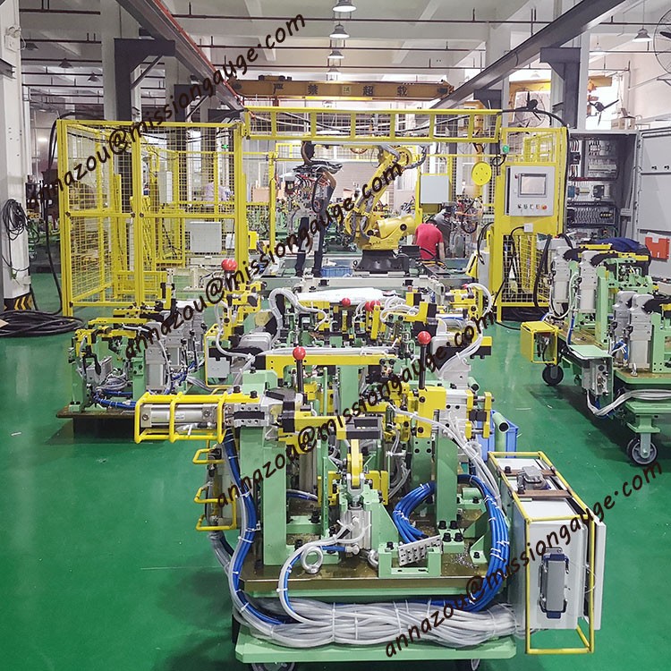 Automotive Robotic welding Cells Fast Arc Welding Cell Spot Welding Cell Construction