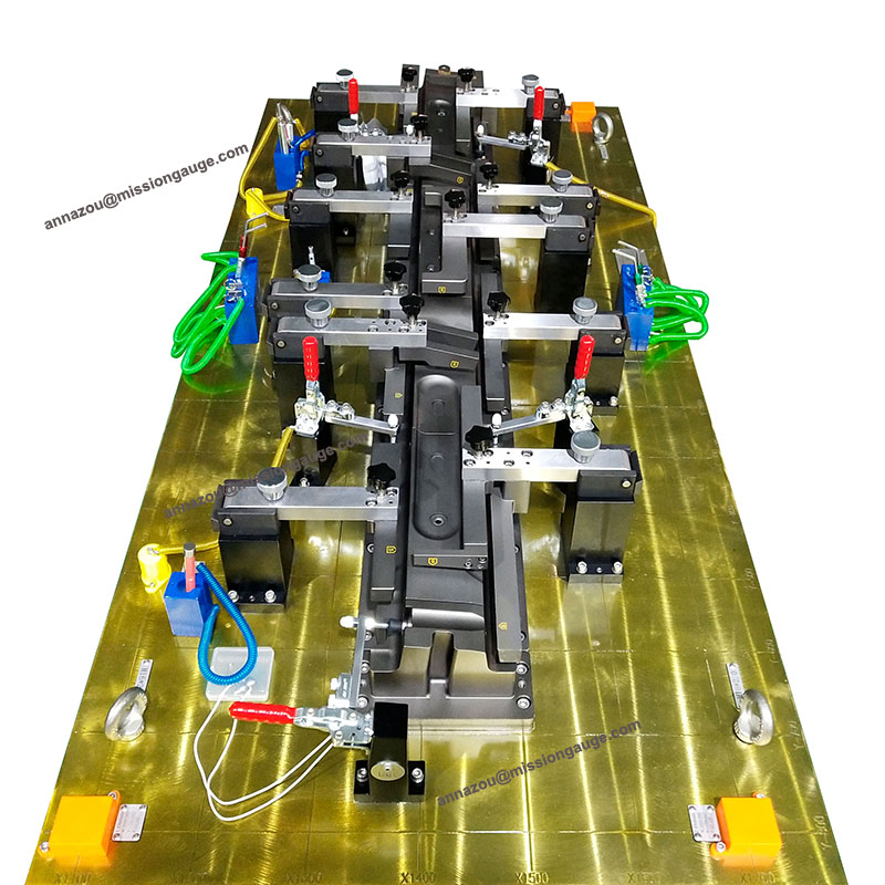 Supply Hot Stamping Checking Gauge For Floor Panel / Rail Module ...