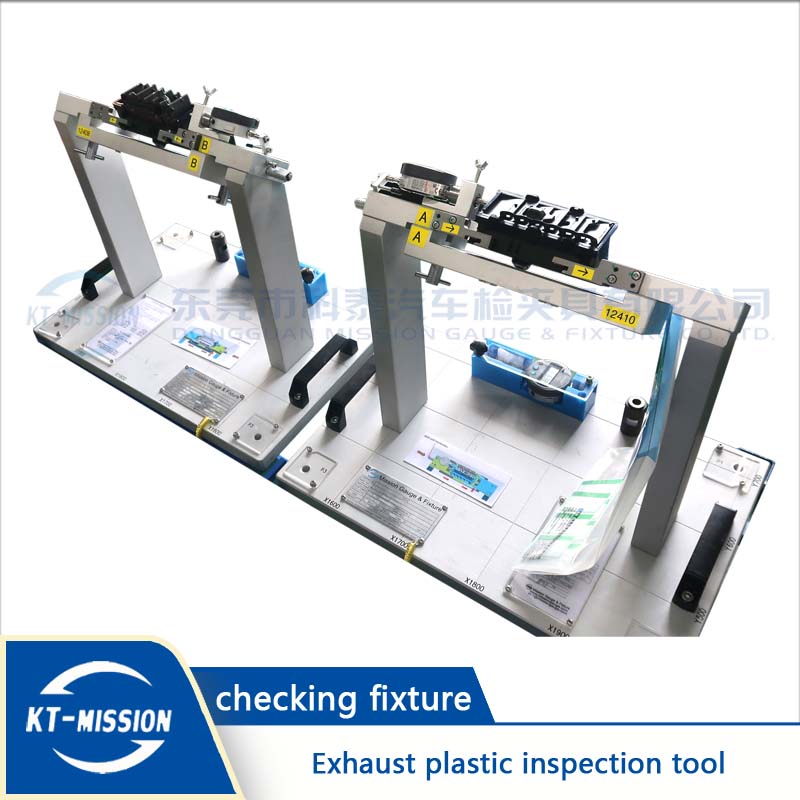 Exhaust plastic inspection tool