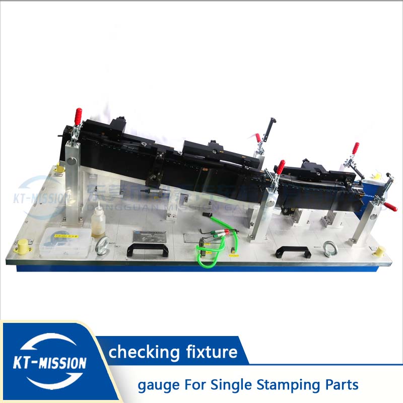 Auto metal parts checking fixture