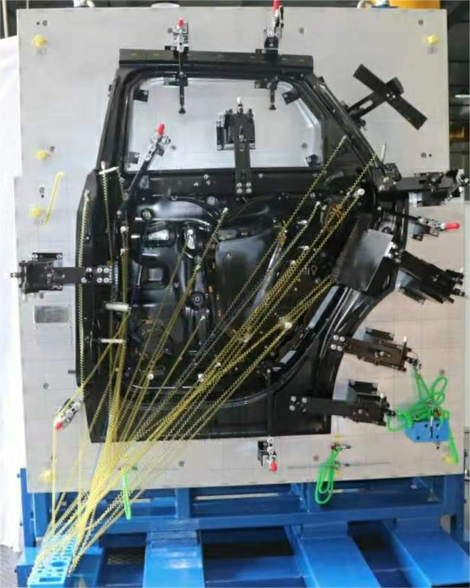 Китай Дешевая автомобильная пластиковая деталь для одиночной штамповки для приспособления для проверки дверей автомобиля, производитель