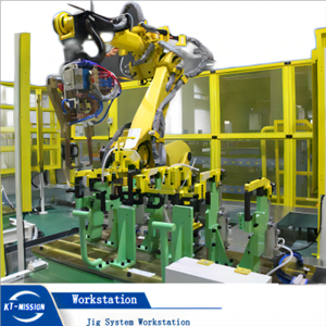 Automotive Robotic welding Cells Fast Arc Welding Cell Spot Welding Cell Construction