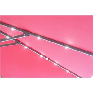 Fantastic Cheap LED Beer Garden Mini Patio Outdoor Sun Garden Solar Patio Umbrella