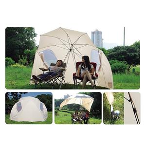 Pop-up Style Umbrella Structure Carp Fishing Bivvy Tent from China