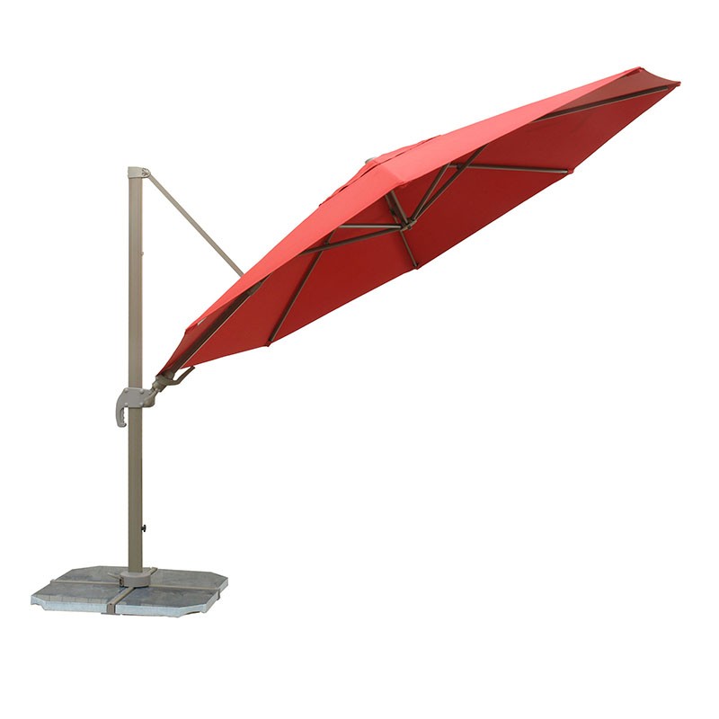 Offset Cantilever umbrella outdoor hanging patio parasols
