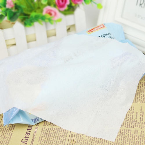 Bamboo Fiber Non Woven Fabric Roll Spunlace Non Woven Fabric for Face Masks and Wet Wipes