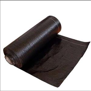 Black Colour And Plastic Material Securing Weed Control Fabric