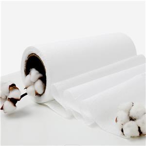 Customizable pure cotton spunlace non-woven fabric for wet wipe/dry wipes/makeup Remover