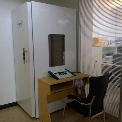 Cabina audiométrica móvil