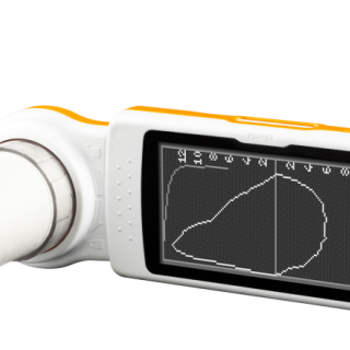 Touchscreen handheld Spirometer